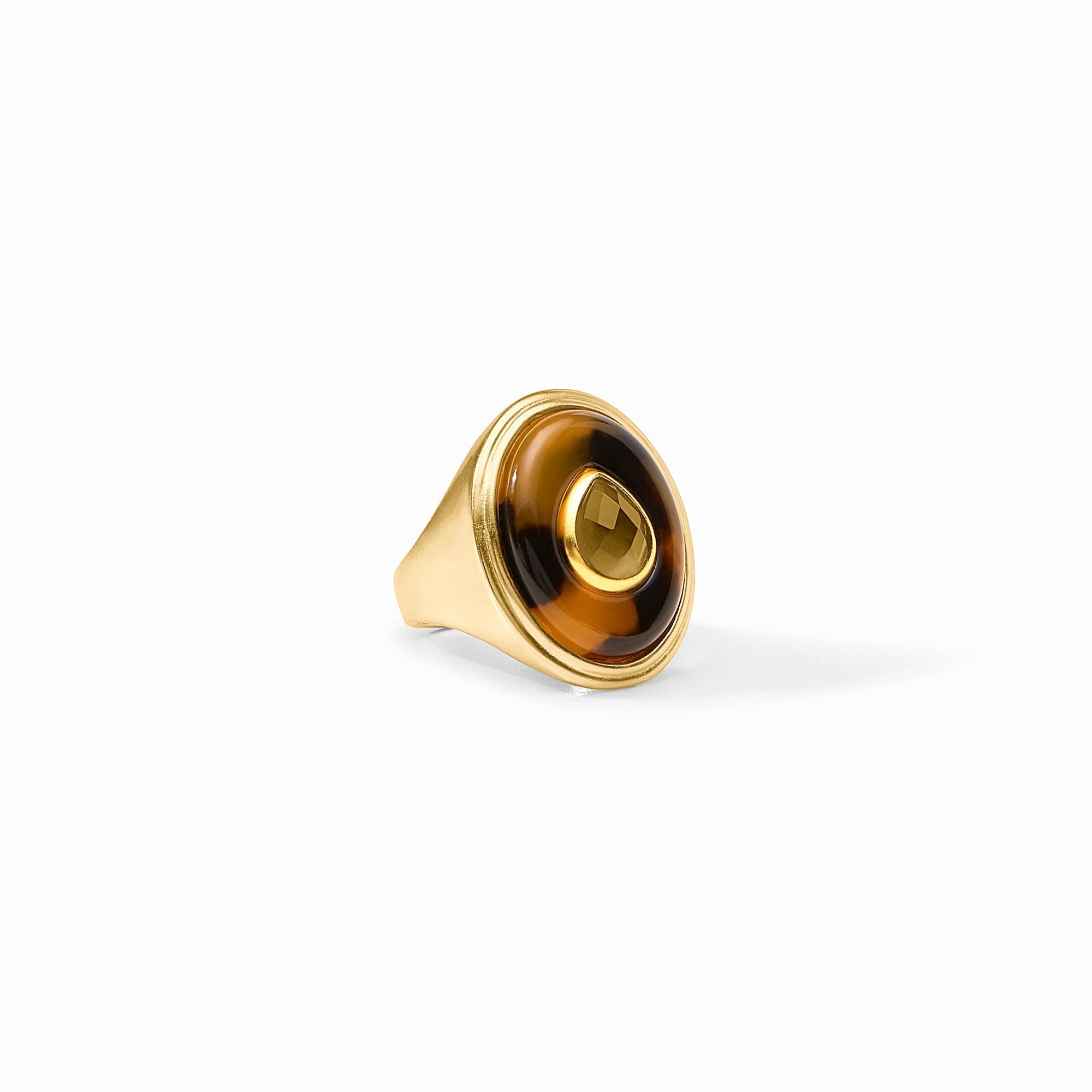 Carnaby Statement Ring - Ring - Tortoiseshell - 7 - Julie Vos - Gaines Jewelers