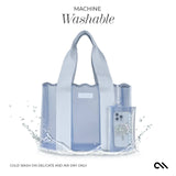 Case - Mate - Case - Mate Carolina Blue Crochet Wave Jelly Tote Bag - Gaines Jewelers