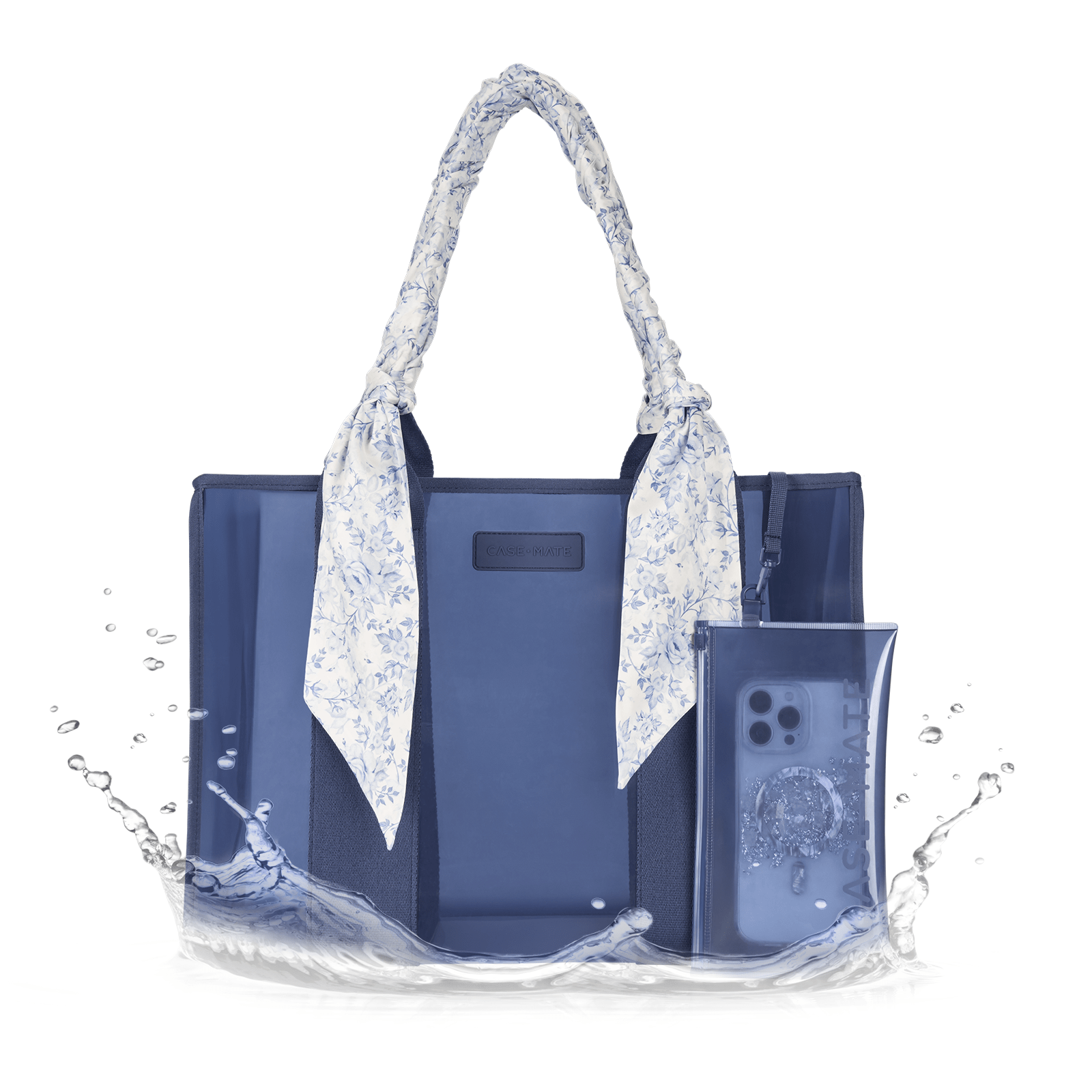 Case - Mate - Case - Mate Something Navy Twilly Jelly Tote Bag - Gaines Jewelers