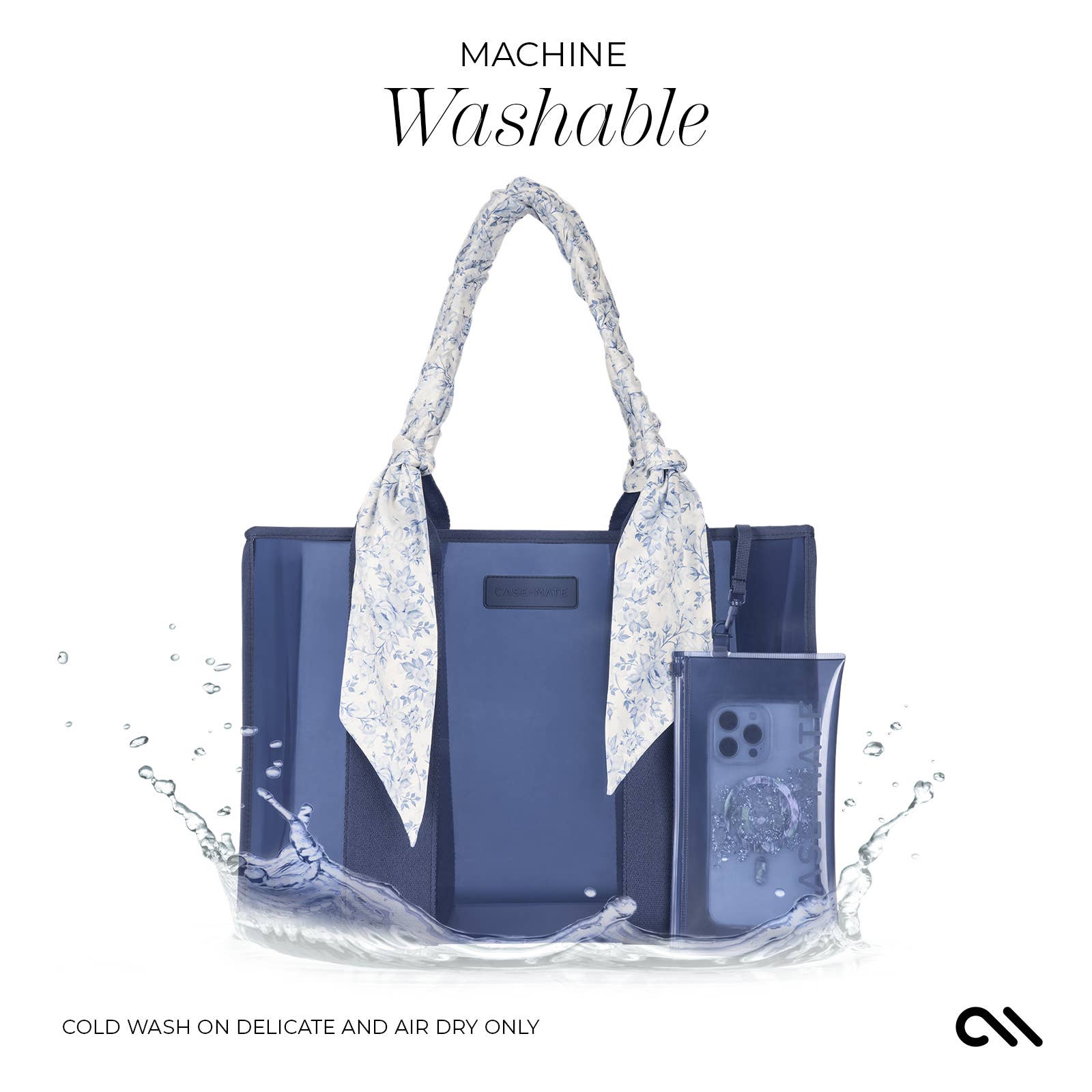Case - Mate - Case - Mate Something Navy Twilly Jelly Tote Bag - Gaines Jewelers
