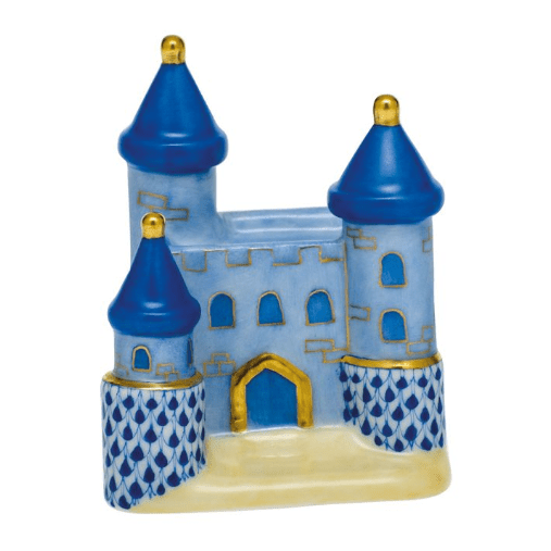 Castle in Sapphire - Herend - Gaines Jewelers