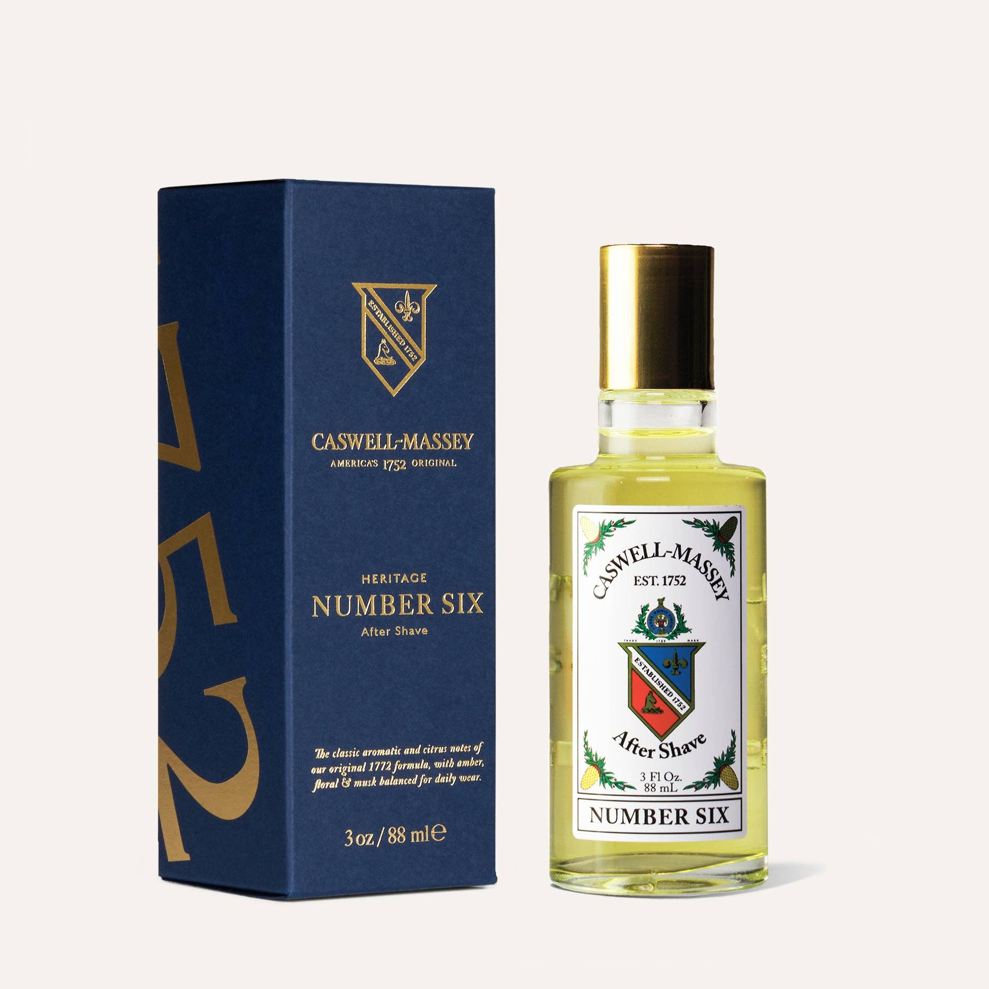 Caswell - Massey - Number Six Aftershave 88mL - Gaines Jewelers