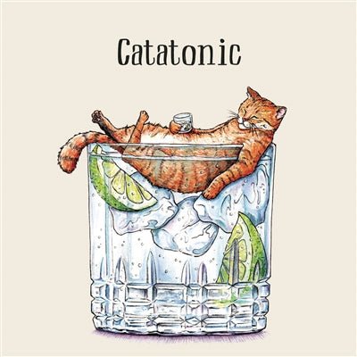 Catatonic Cocktail Napkin - Pack of 20 - Hester & Cook - Gaines Jewelers
