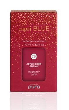 CB + Pura Holiday - Apple Cider Social Diffuser Refill - Capri Blue - Gaines Jewelers