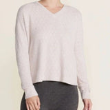 CCL Diamond Pointelle Pullover Chai - Barefoot Dreams - Gaines Jewelers