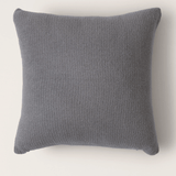 CCL Ribbed Pillow Cover & Insert 18" x18" - Dove Gray - Barefoot Dreams - Gaines Jewelers
