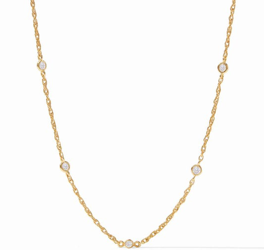 Celeste Delicate Station Necklace - Julie Vos - Gaines Jewelers