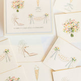 Just Married Individual Gift Enclosure - Karen Adams Designs