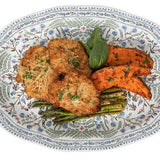 Chambray Villa Seville 17in Platter - Juliska - Gaines Jewelers