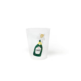 Champagne Frosted Cups - Set of 10 - Coton Colors - Gaines Jewelers