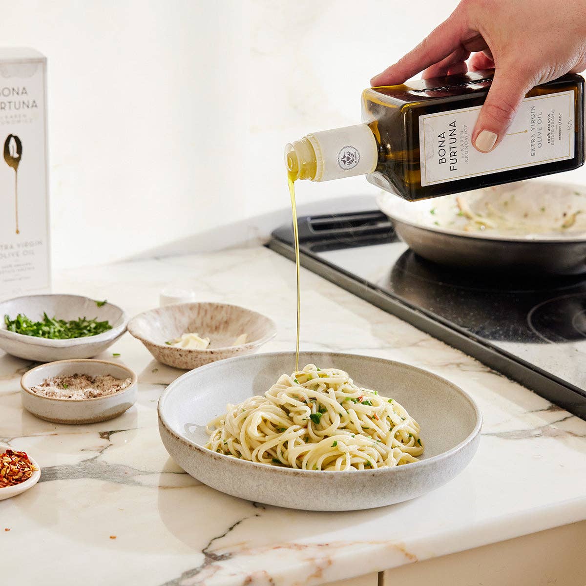 Chef's Blend Extra Virgin Olive Oil by Karen Akunowicz - Bona Furtuna - Gaines Jewelers
