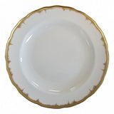 Chelsea Feather Gold Dinner Plate - Mottahedeh - Gaines Jewelers