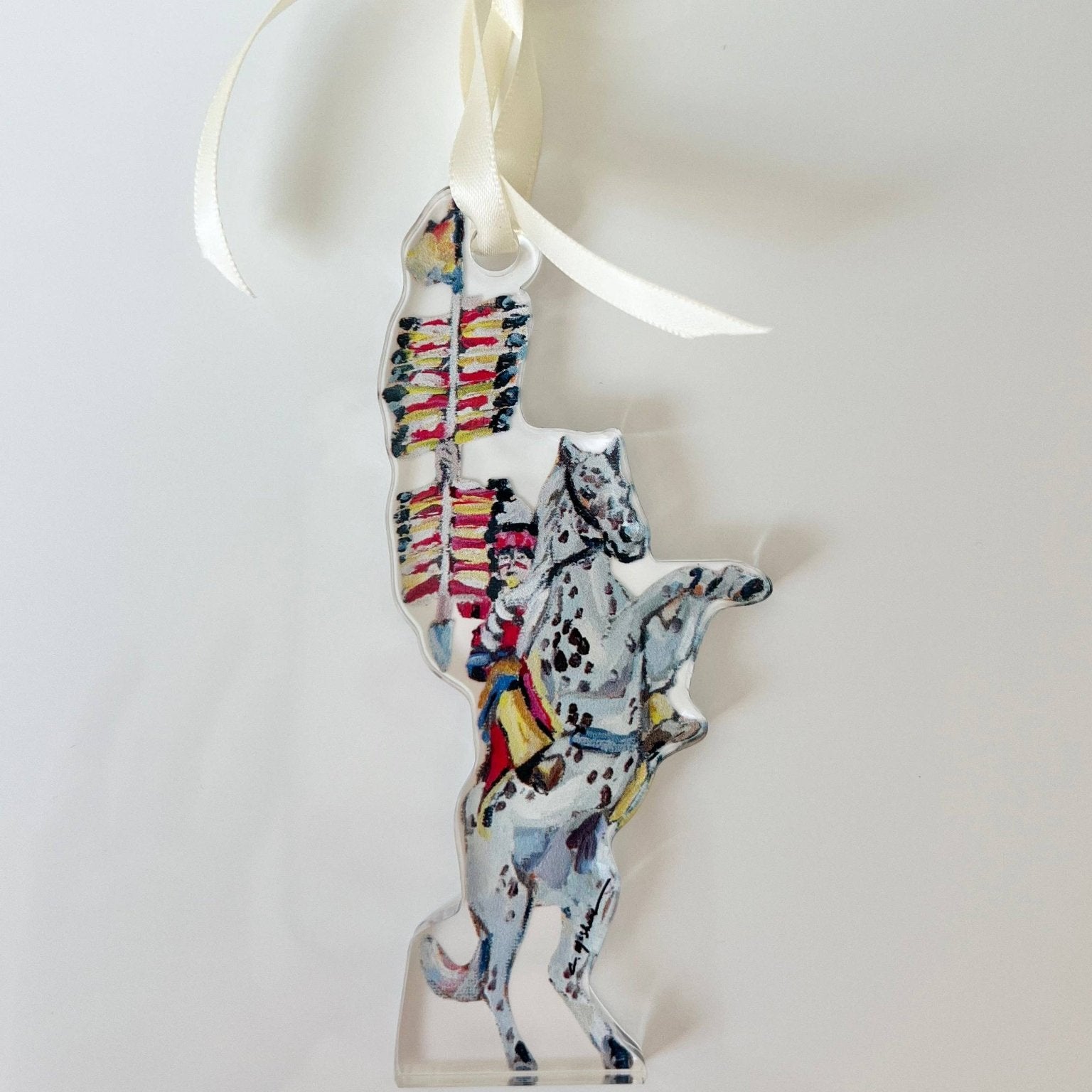 Chelsea McShane Art - "FSU" ornament - Gaines Jewelers