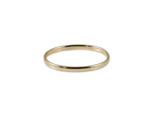 Cherish Gold Comfort Fit Bangle - enewton - Gaines Jewelers