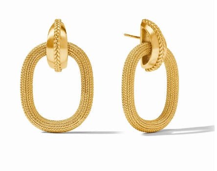 Cheval Gold Doorknocker Earring - Gold - Julie Vos - Gaines Jewelers