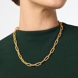 Cheval Paperclip Link Necklace - Gold - Julie Vos - Gaines Jewelers