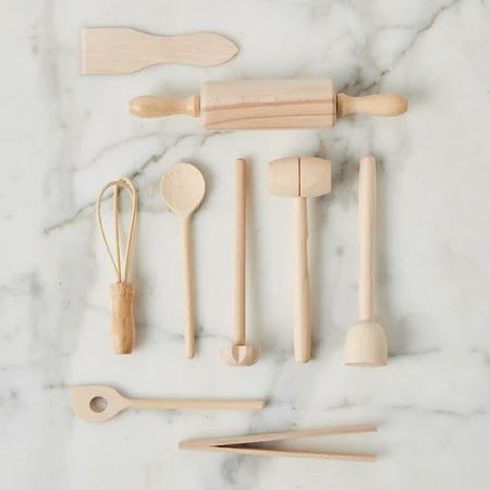 Children's Wood Cooking Set - Etu Home - Gaines Jewelers