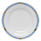 Chinese Bouquet Garland Blue Dessert Plate - Herend - Gaines Jewelers