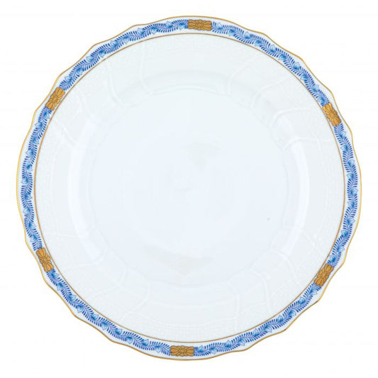 Chinese Bouquet Garland Blue Dinner Plate - Herend - Gaines Jewelers