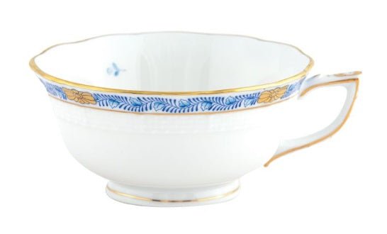 Chinese Bouquet Garland Blue Tea Cup - Herend - Gaines Jewelers