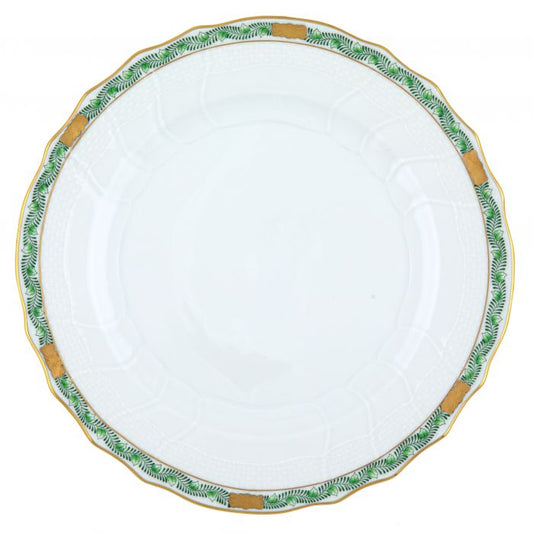 Chinese Bouquet Garland Green Dinner Plate - Herend - Gaines Jewelers