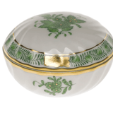 Chinese Bouquet Green - Ring Box - Herend - Gaines Jewelers