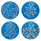Chinoiserie Lacquered Placemats Blue - Addison Ross - Gaines Jewelers