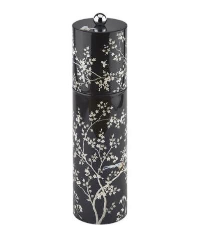 Chinoiserie Salt or Pepper Mill - Black - Addison Ross - Gaines Jewelers