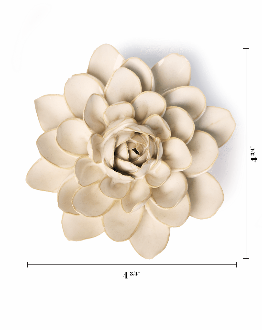 Chive - Ceramic Flower Wall Accessories Ivory Snowdrop - Gaines Jewelers