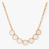 Christina Multi - Bezel Necklace - Brackish - Gaines Jewelers