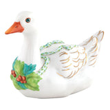 **Christmas Goose - Key Lime - Herend - Gaines Jewelers