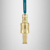 Christmas Metal Nutcracker Golden Ornament - Waterford - Gaines Jewelers