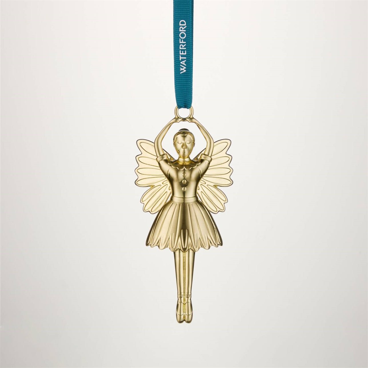 Christmas Metal Sugar Plum Golden Ornament - Waterford - Gaines Jewelers