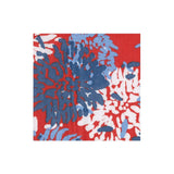 Chrysanthemum Red/White/Blue Cocktail Napkin - package of 20 - Caspari - Gaines Jewelers