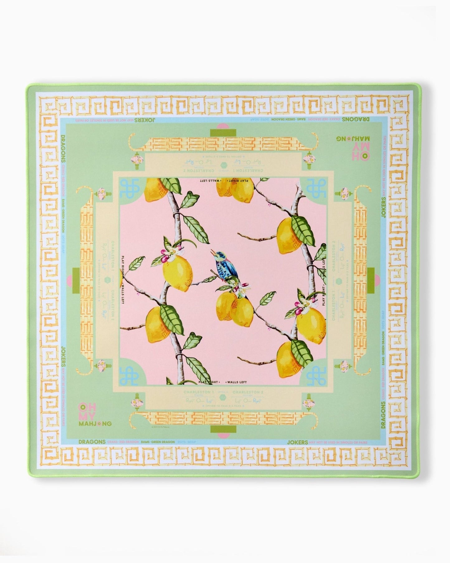 Citrus Songbird Mat - Oh My Mahjong - Gaines Jewelers