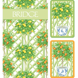 Citrus Topiaries Large Type Bridge Gift Set - Caspari - Gaines Jewelers