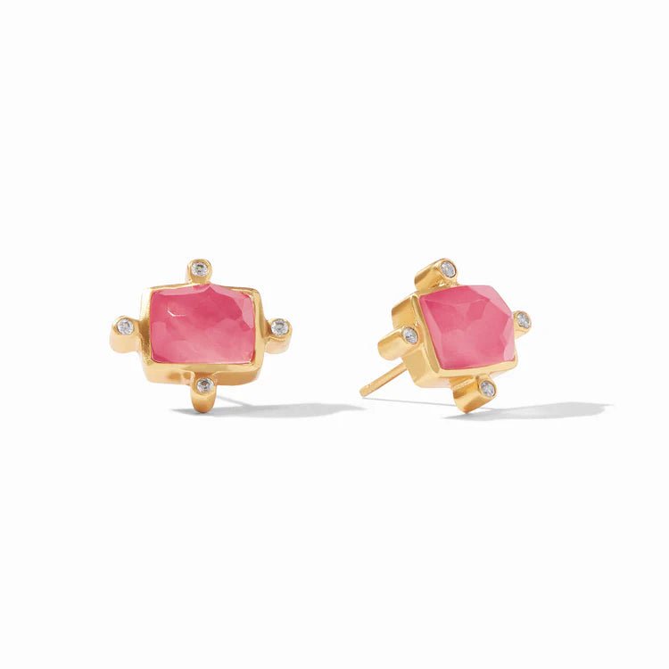 Clara Stud - Iridescent Peony Pink - Julie Vos - Gaines Jewelers