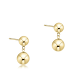 Classic 10mm Ball Drop Stud - Gold - enewton - Gaines Jewelers