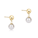 Classic 10mm Ball Drop Stud - Pearl - enewton - Gaines Jewelers