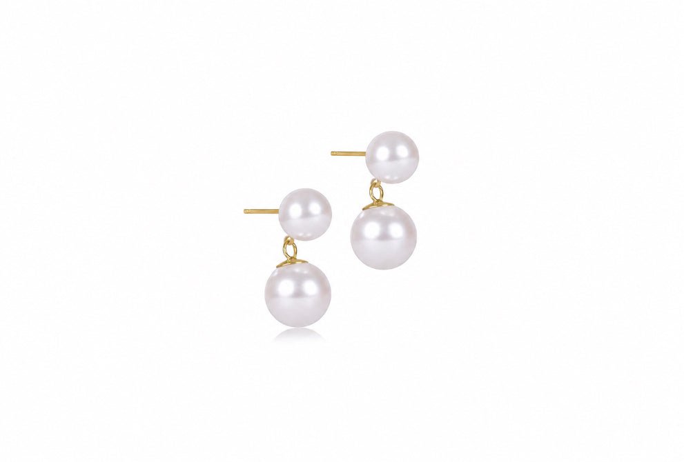 Classic 10mm Ball Pearl Stud - Pearl Drop - Enewton - Gaines Jewelers