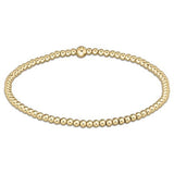 Classic 2.5mm Gold Bead Bracelet - enewton - Gaines Jewelers