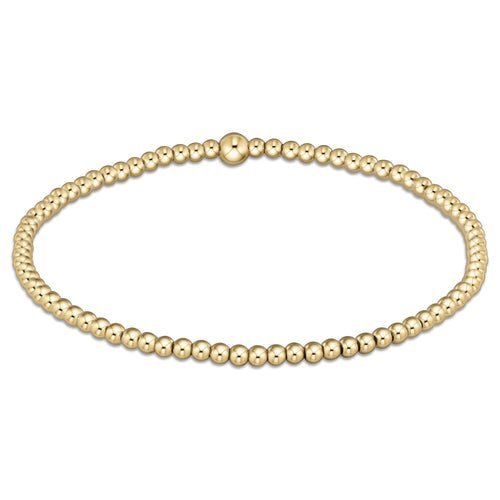 Classic 2.5mm Gold Bead Bracelet - enewton - Gaines Jewelers