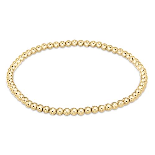 Classic 4mm Gold Bead Bracelet - enewton - Gaines Jewelers