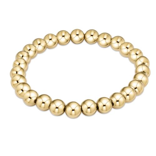 Classic 7mm Gold Bead Bracelet - enewton - Gaines Jewelers