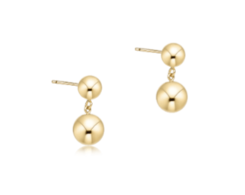 Classic 8mm Ball Drop Stud - Gold - Enewton - Gaines Jewelers