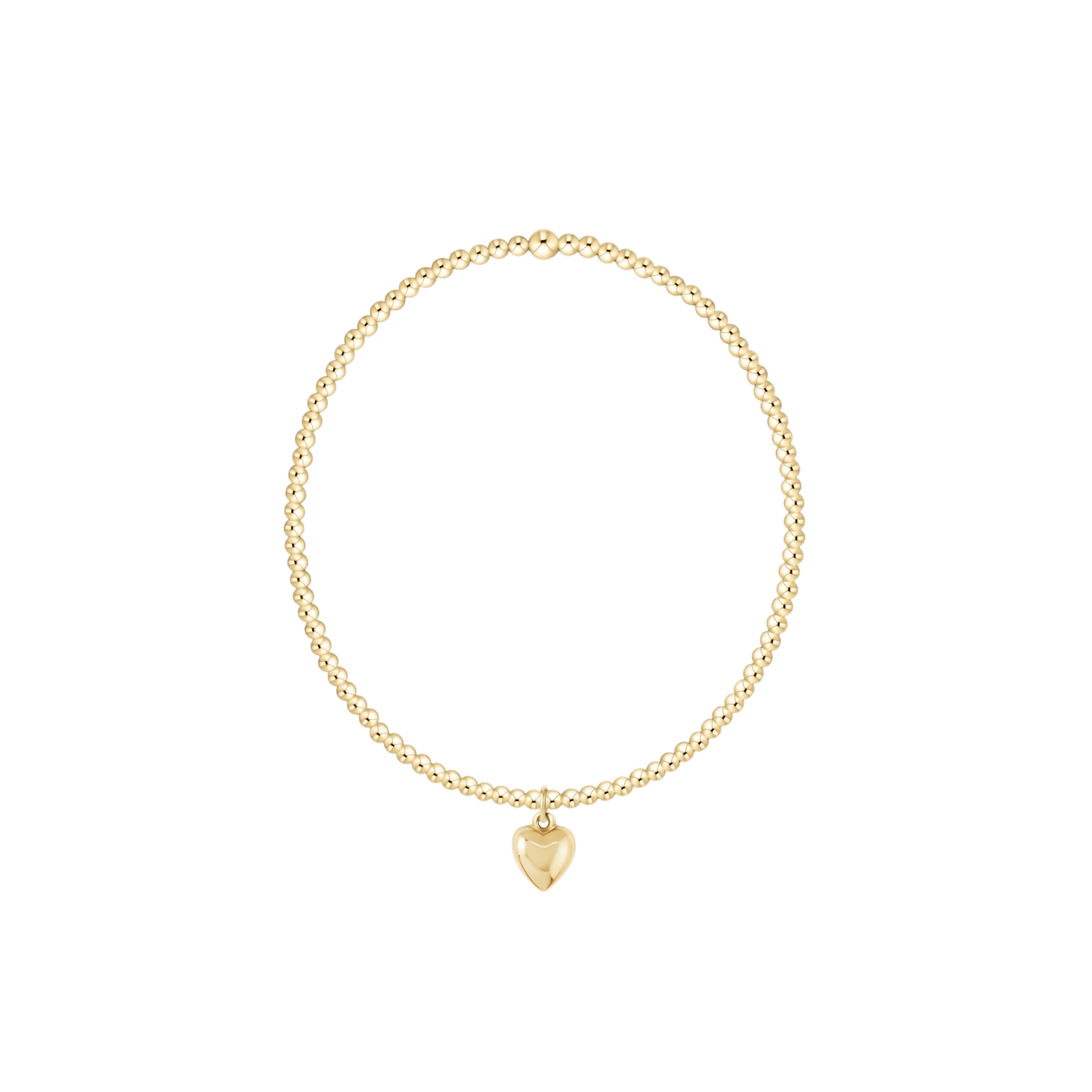 Classic Gold 2mm Bracelet - Love Plush Small Gold - enewton - Gaines Jewelers