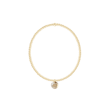 Classic Gold 2mm Bracelet - November Reflection Charm - Enewton - Gaines Jewelers