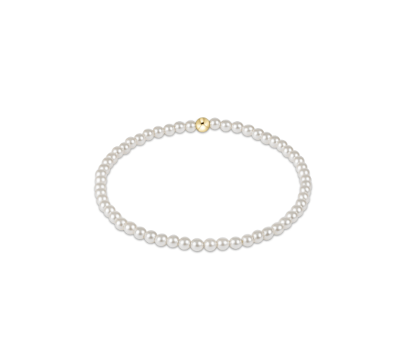 Classic Pearl 3mm Bead Bracelet - enewton - Gaines Jewelers