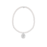 Classic Pearl 3mm Bead Bracelet - Inspire Small Sterling Charm - enewton - Gaines Jewelers