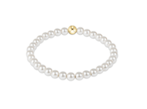 Classic Pearl 5mm Bead Bracelet Extends - enewton - Gaines Jewelers
